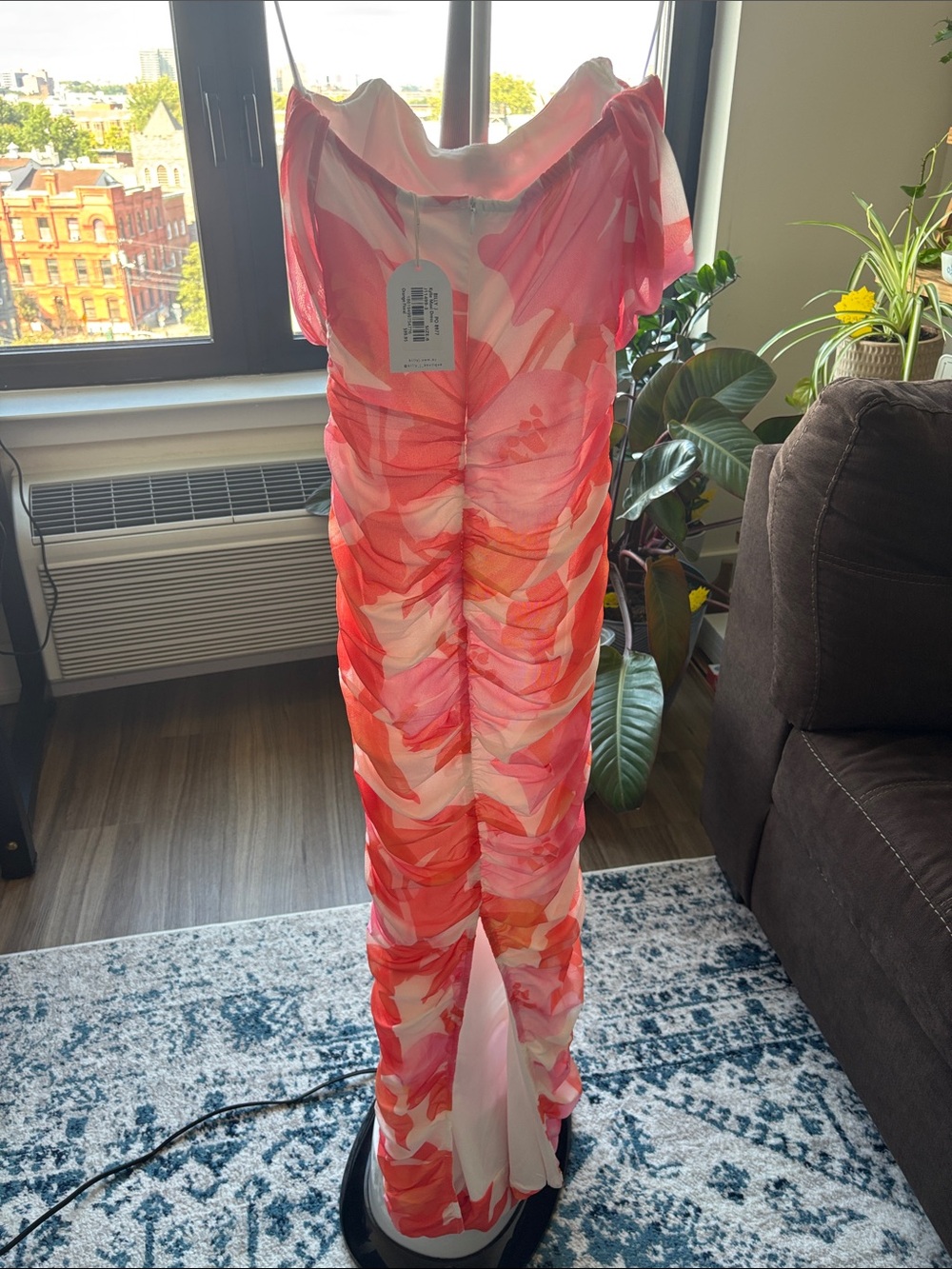 Ruched Maxi Dress NWT - Picture 5 of 5